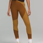 Lululemon Nulu Color Block High Rise Leggings in Brown Photo 7