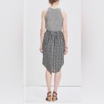 Madewell  100% Silk Stretch Waistband Island Skirt‎ in Bloomstamp Black Size S Photo 2