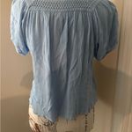 Farmers Market Light Blue Women's Top Size Small Photo 3