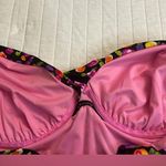 Anne Cole Swimwear floral Multicolor Tankini Beach Resort Floral Black Size 16W Photo 4