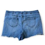 Lane Bryant  Weekend Raw Hem Denim Short Size 24 Photo 8