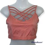 Zenana Outfitters  Pink Criss Cross Strappy Bralette Size L/XL Photo 30