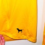 PINK - Victoria's Secret PINK Victoria’s Secret Mustard Yellow Fitted Athletic Quarter Zip Photo 5