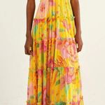 BLOSSOM FEELINGS PRINTED FLOWER DESIGN HALTER A Photo 3