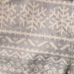 Talbots  Snowflake Pajama Pants Size Medium Photo 1