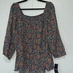 CHAPS NWT  Dusty Lane Women’s Blouse H14 Photo 0