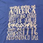 United States of America Tshirt size XL unisex Blue Photo 1
