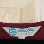 Escapada ESCAPADE Living Women's Burgundy Sleeveless Top with Yellow Tassels brand new Photo 1