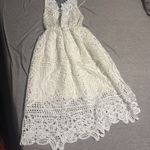 White lace dress size large Photo 1