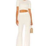 Amanda Uprichard Charlett Cozy Pant in White  S Photo 0