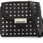 Alexander Wang
Marion Leather Crossbody Bag Eyelets Black Genesis Flap Grommets Photo 2