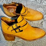 Jeffrey Campbell IBIZA LAST Vito Double Strap Tan Leather Ankle Boots Sz 8 Photo 0