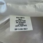 David Meister Cocktail Wedding Guest Dress Floral Strapless Fit & Flare Sz 6 EUC Photo 8