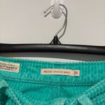 Levi's Ribcage Straight Ankle Corduroy Pants Green Size 25 Photo 3