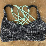 Lululemon  free to be wild teal and gray sports brea size 8 Photo 0
