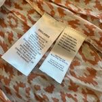 Emerson Fry Isla Dress Sunbaked Leopard Print India Collection Size Small XS Brown Photo 12