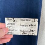 Anthropologie Maeve Wide-Leg Dark Wash Wide Leg Crop Jeans 31 raw hem Photo 10