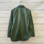 Madewell | Military Army Utility Olive Buttondown Long Sleeve Shirt Size XS Photo 6