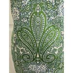 London Times Sheath Dress Paisley Beaded Horseshoe neck sleeveless Cotton sz 8 Photo 4