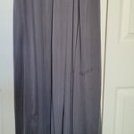 David's Bridal Blue Purple Bridesmaid's Spaghetti Strap Maxi Dress Size 6 Photo 5