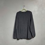 MV Sport  Gray Moar Oversized Crewneck Sweater Sz L Photo 10