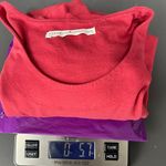 Peruvian Connection  3/4 Sleeve Pink Womens Top Size Small Scoop Neck Long Length Photo 10