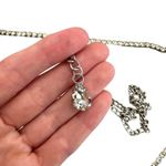 GRLFRND  - Courtney Rhinestone Belt in Silver Photo 2