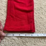 Faded Glory  Vibrant Red Cotton Leggings Photo 2