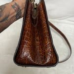 Michael Kors Selma Tan Crocodile-Embossed Satchel/Crossbody Photo 6