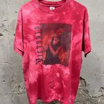 The Vintage Shop Victoria Shaw In Full View 1994 Vintage Concert Tour Tee Pink Tie Dye Unisex L Photo 0