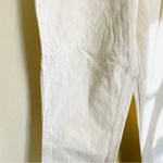 Topshop White Mom Jeans Maternity size 36 High Rise Photo 7