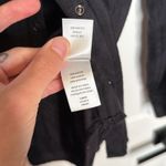 Rails  Dolly‎ Plaid Fringe Trim Button-Up Shirt in Onyx - L Photo 4