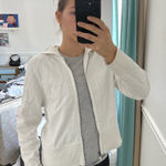 Gap White  Zipup Photo 0