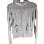 Lululemon  Womens Jacket Hoodie Full Zip Pockets White 6 Photo 0