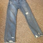 Loft High Waist Straight Crop Jeans Photo 5