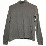 J.Crew Vintage  Cotton Turtleneck Long Sleeve Heather Gray Made In The USA Small Photo 0