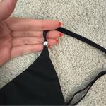 Edikted ‎ Lou Beaded Crossover Corset Top Black L Photo 5