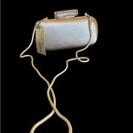 Nina Elegant  NWT Silver clutch Evening bag Photo 3