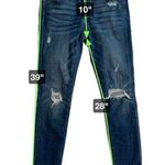 Judy Blue  Dark Wash Distressed Skinny Fit Jeans Size 13/31 Stretch Comfortable Photo 2