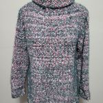 Loft 6. Outlet jade confetti eyelash turtleneck sweater size medium Photo 0