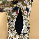 ASTR  Floral Ruched Waist Minidress Olive Floral S Photo 14