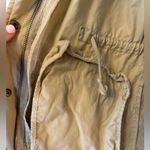Lily Aldridge For Velvet Graham & Spencer Women's Tan Lightweight Army Jacket S Photo 4