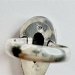 SUNSET Sodalite Genuine Stone 925 Sterling Silver Ring Blue Photo 3