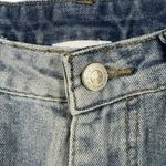 Princess Polly  Women's Size 6 High Waisted Mom Jeans Two-Tone‎ Denim Punk Rock Photo 4