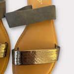 West Loop Gray and Silver Sandals 5/6 Photo 2