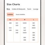 Lively The Floral Lace Bralette in Night Sky Blue Size M Photo 7