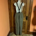 Vtg 80s smarty pants NY plaid suspender pants Size undefined Photo 13