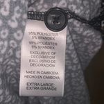 Room Service super soft button Down pajama top Black Size XL Photo 7