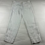 Tommy Bahama  White Linen Ankle Pant S Photo 0