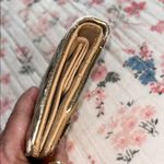 Love moschino  Metallic Gold Bifold Wallet Photo 6
